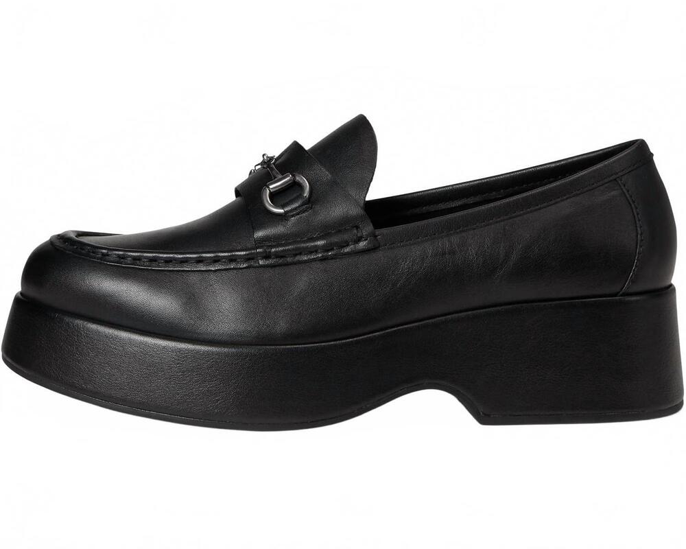 NEW KORK-EASE women's parson platform loafer in black